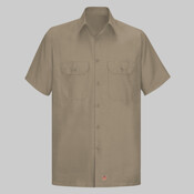 Men's Ripstop Short Sleeve Work Shirt