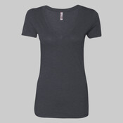 Women’s Triblend Deep V-Neck T-Shirt
