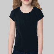 4221 Youth Baby Rib Cap Sleeve T-Shirt