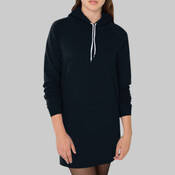 5398 California Fleece Pullover Raglan Hoody Dress