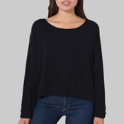 RSA0316 Mid-Length L/S Pocket T-Shirt