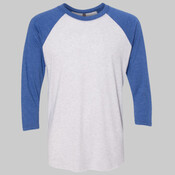 Unisex Triblend Three-Quarter Raglan T-Shirt