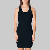 3335 2x1 Rib Racerback Dress