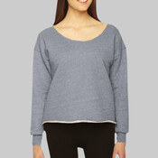 HVT316 Heavy Terry Athletic Crop Sweatshirt