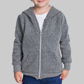 RSAMT197 Toddler Salt and Pepper Zip Hoody