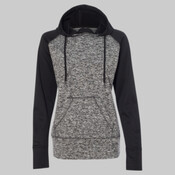 Women’s Colorblocked Cosmic Fleece Hooded Sweatshirt