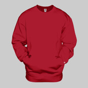 Unisex Pocket Crewneck Sweatshirt