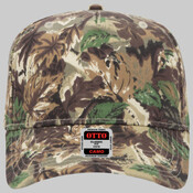 OTTO CAP® Camouflage 5 Panel Mid Profile Baseball Cap