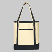Large Cotton Canvas Tote