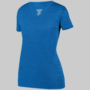 Women's Shadow Tonal Heather Training V-Neck T-Shirt