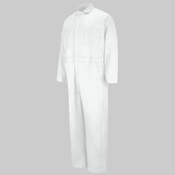 Men's Tall Button-Front Cotton Coverall