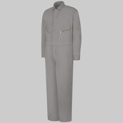 Men's Tall Zip-Front Cotton Coverall