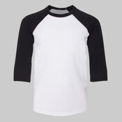 Youth Three-Quarter Sleeve Baseball Tee