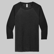 Unisex 3/4 Sleeve Baseball Tee