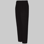 Men's Odd-Extended Sizes Pleated Twill Slacks