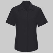 Women's Performance Plus Short Sleeve Shop Shirt with Oilblok Technology
