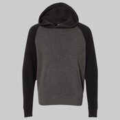 Youth Lightweight Special Blend Raglan Hooded Sweatshirt