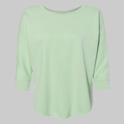 Women's Lounge Fleece Dolman Crewneck Sweatshirt