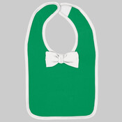 Infant Baby Rib Bow Tie Bib