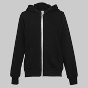 Youth Sponge Fleece Full-Zip Hoodie Sweatshirt