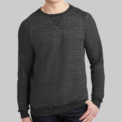 Unisex Snow Heather French Terry Crewneck Sweatshirt