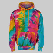 Unisex Classic Fleece Tie-Dye Hooded Sweatshirt