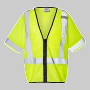 Unisex Economy Single Pocket Zipper Vest