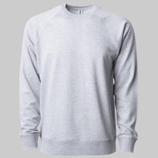 Unisex Icon Lightweight Loopback Terry Crewneck Sweatshirt