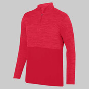 Men's Shadow Tonal Heather Quarter-Zip Pullover