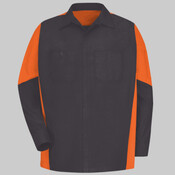 Men's Tall Long Sleeve Automotive Crew Shirt