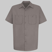 Men's Tall Cotton Short Sleeve Uniform Shirt