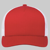 5-Panel Trucker Snapback Cap
