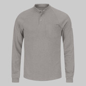 Men's Long Sleeve Henley Shirt- CoolTouch®2