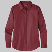 Women's Long Sleeve SuperPro React Twill Shirt