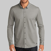 Code Stretch Long Sleeve Button Up
