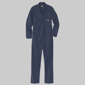 Men's Tall Basic Blended Long Sleeve Coverall