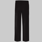 Men's Extended Sizes Flat Front Comfort Waist Pants