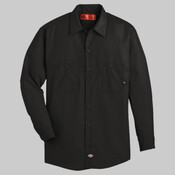 Men's Tall Industrial Long Sleeve Work Shirt