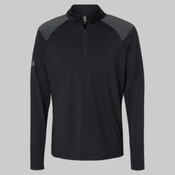 Men's Ultimate365 Lightweight Shoulder Stripe Quarter-Zip Pullover