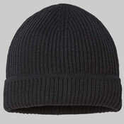 Sustainable Finish Edge Cuffed Beanie