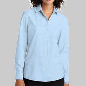 Women's Long Sleeve Stretch Woven Shirt