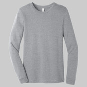 Unisex Heather CVC Long Sleeve Tee