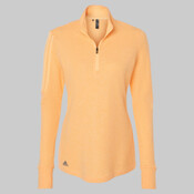 Women's 3-Stripes Quarter-Zip Sweater Pullover