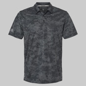 Men's All Over Camo Print Polo