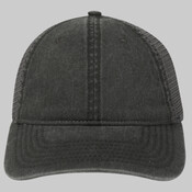 OTTO CAP® OTTO COMFY FIT® 6 Panel Low Profile Mesh Back Trucker Hat