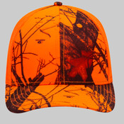 OTTO CAP® Mossy Oak Camouflage 6 Panel Low Profile Mesh Back Trucker Hat