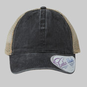 Women's Washed Mesh-Back Cap