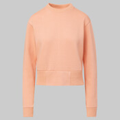 Women's Romi Cloud Fleece Crop Crewneck Sweatshirt