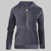 Women's Manchester Corded Quarter-Zip Pullover