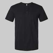 Unisex CVC Henley Tee